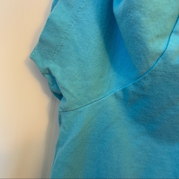 Like New XL Women’s Ralph Lauren Turquoise V Neck - Picture 4 of 7